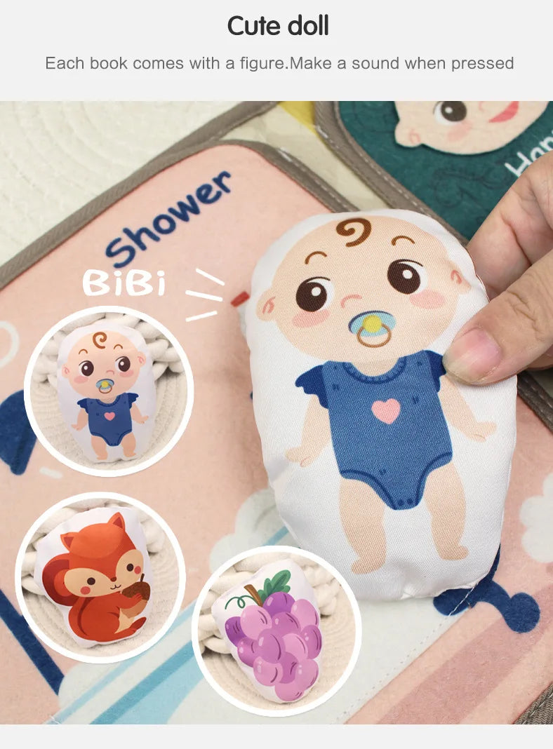 TactiLearn 3D Felt Activity Book