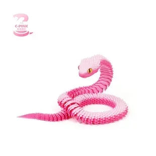 Serpentine 3D Art Sculpture