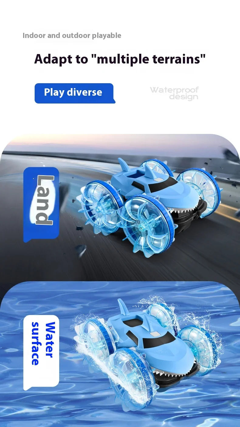 SharkTumbler 360 Stunt RC Car