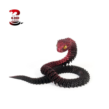 Serpentine 3D Art Sculpture