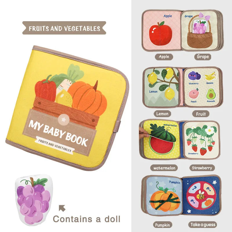 TactiLearn 3D Felt Activity Book