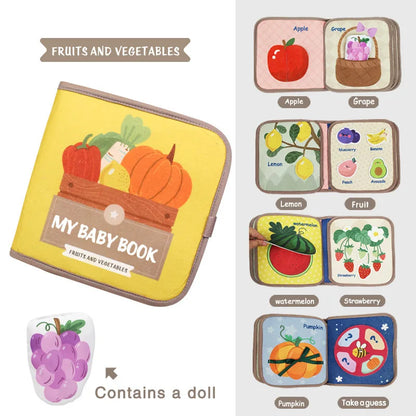 TactiLearn 3D Felt Activity Book