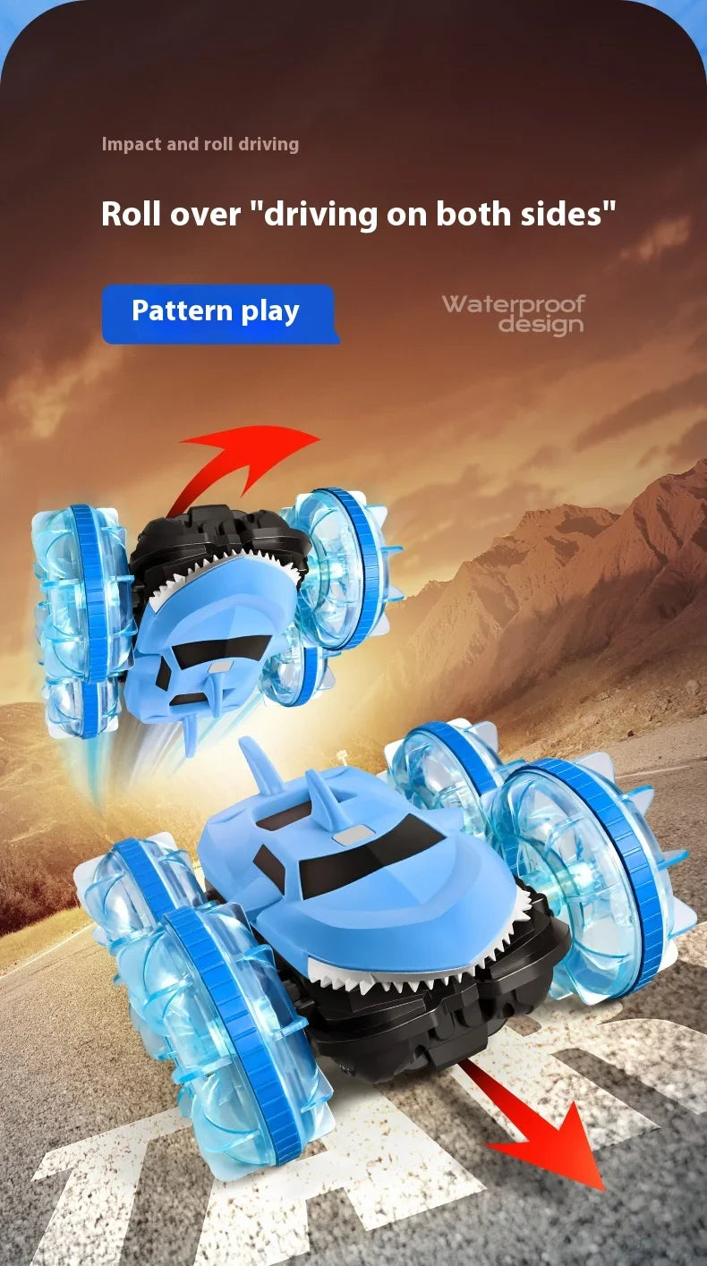 SharkTumbler 360 Stunt RC Car