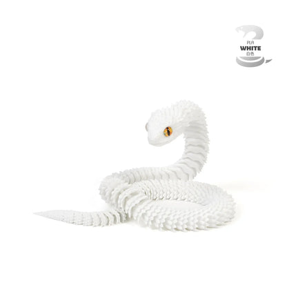 Serpentine 3D Art Sculpture