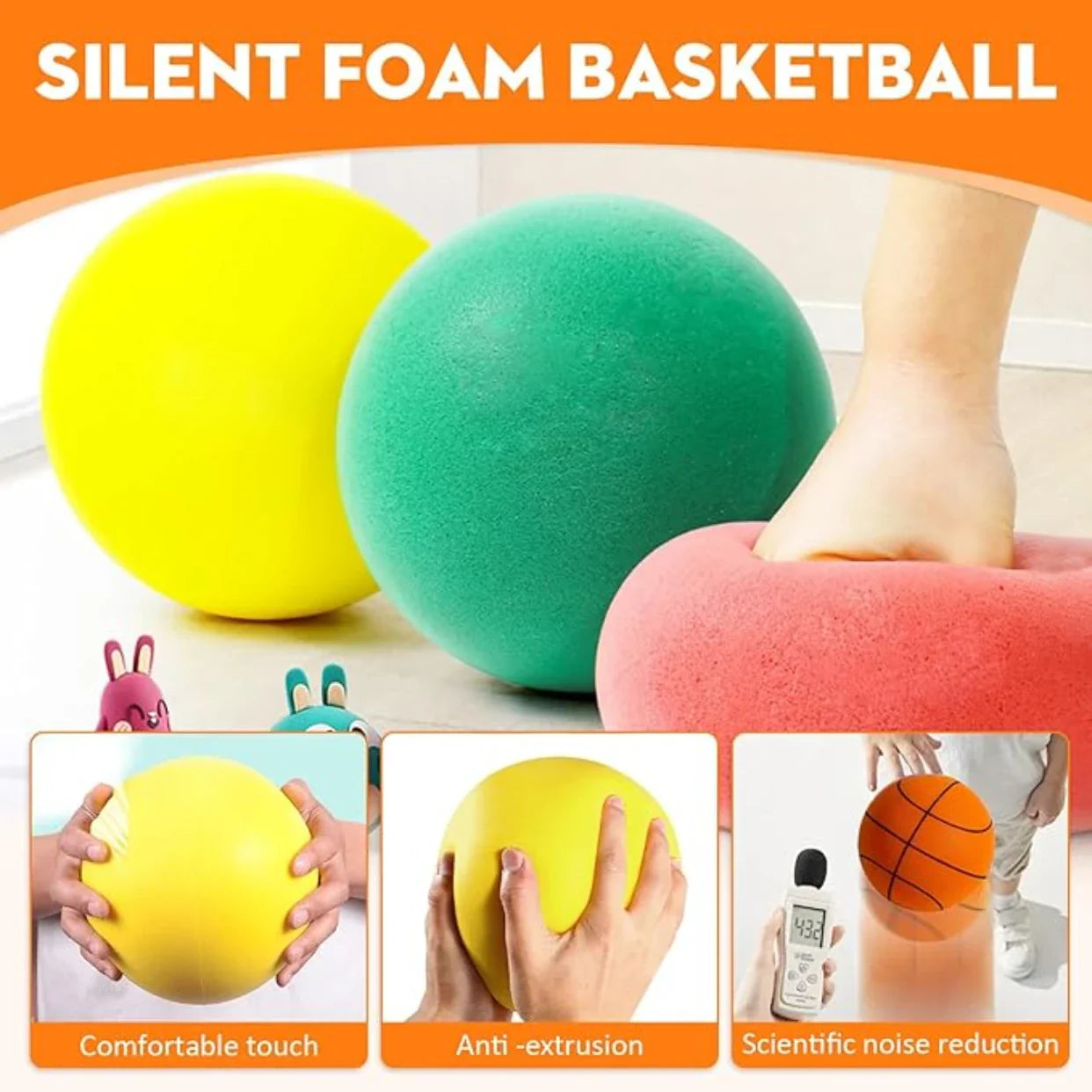 StealthBounce 2025 Silent Basketball