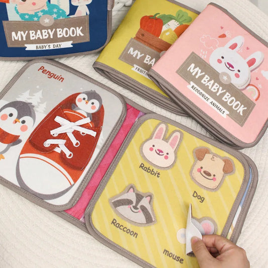 TactiLearn 3D Felt Activity Book