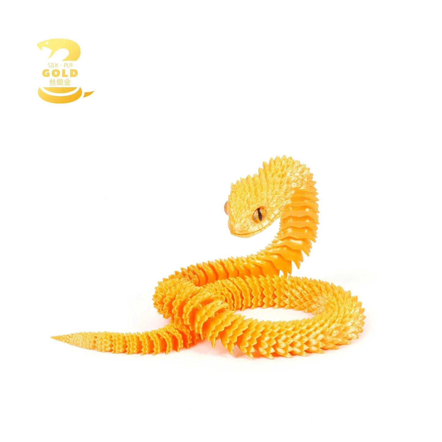 Serpentine 3D Art Sculpture