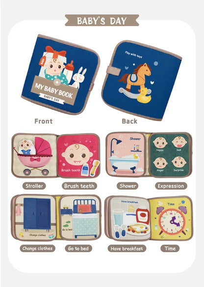 TactiLearn 3D Felt Activity Book