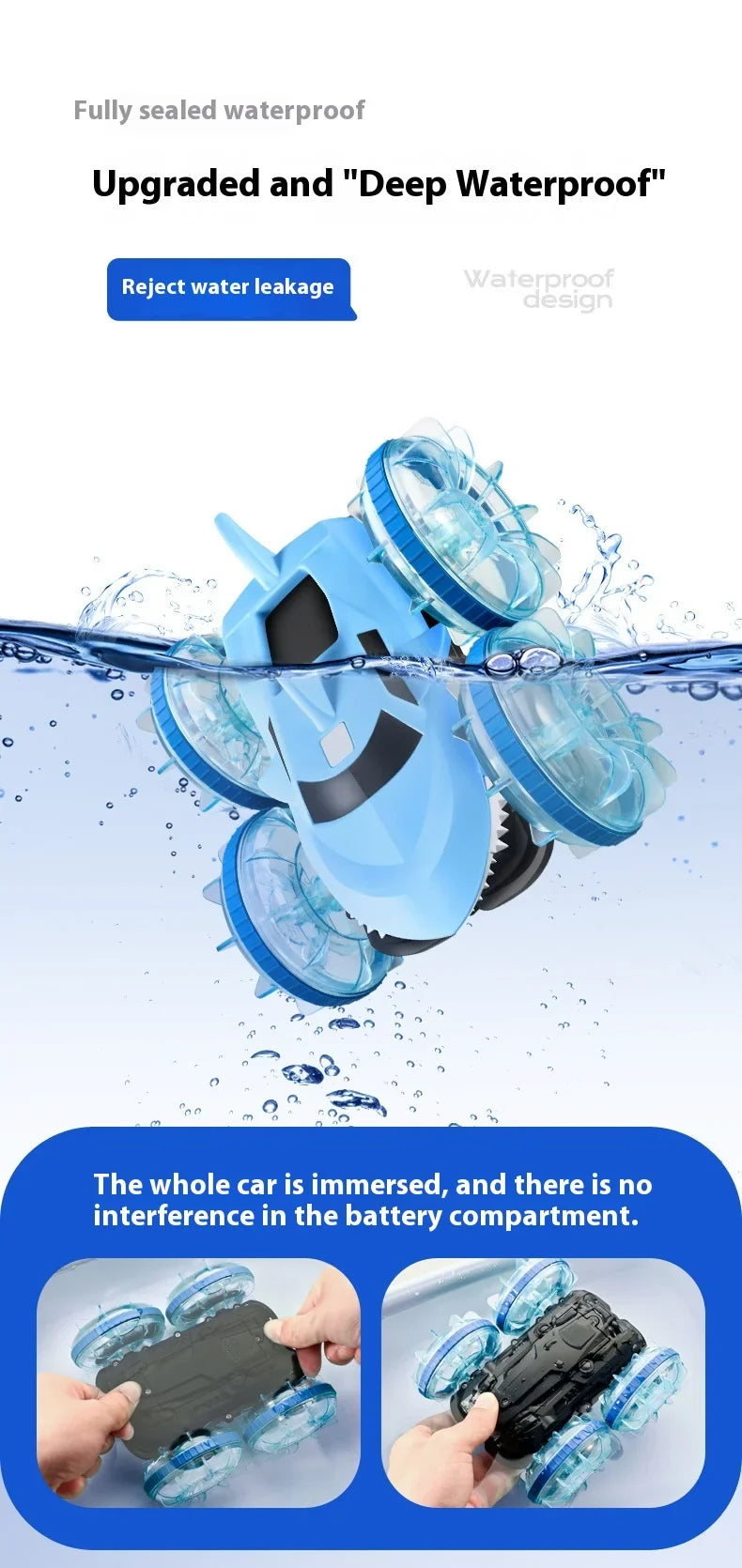SharkTumbler 360 Stunt RC Car