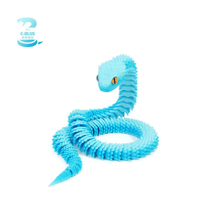 Serpentine 3D Art Sculpture