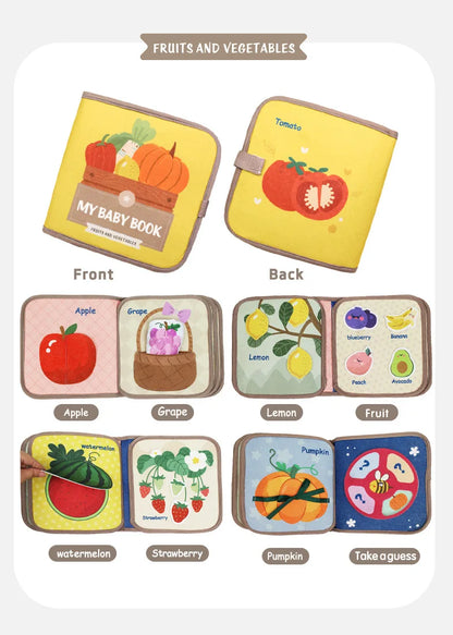 TactiLearn 3D Felt Activity Book